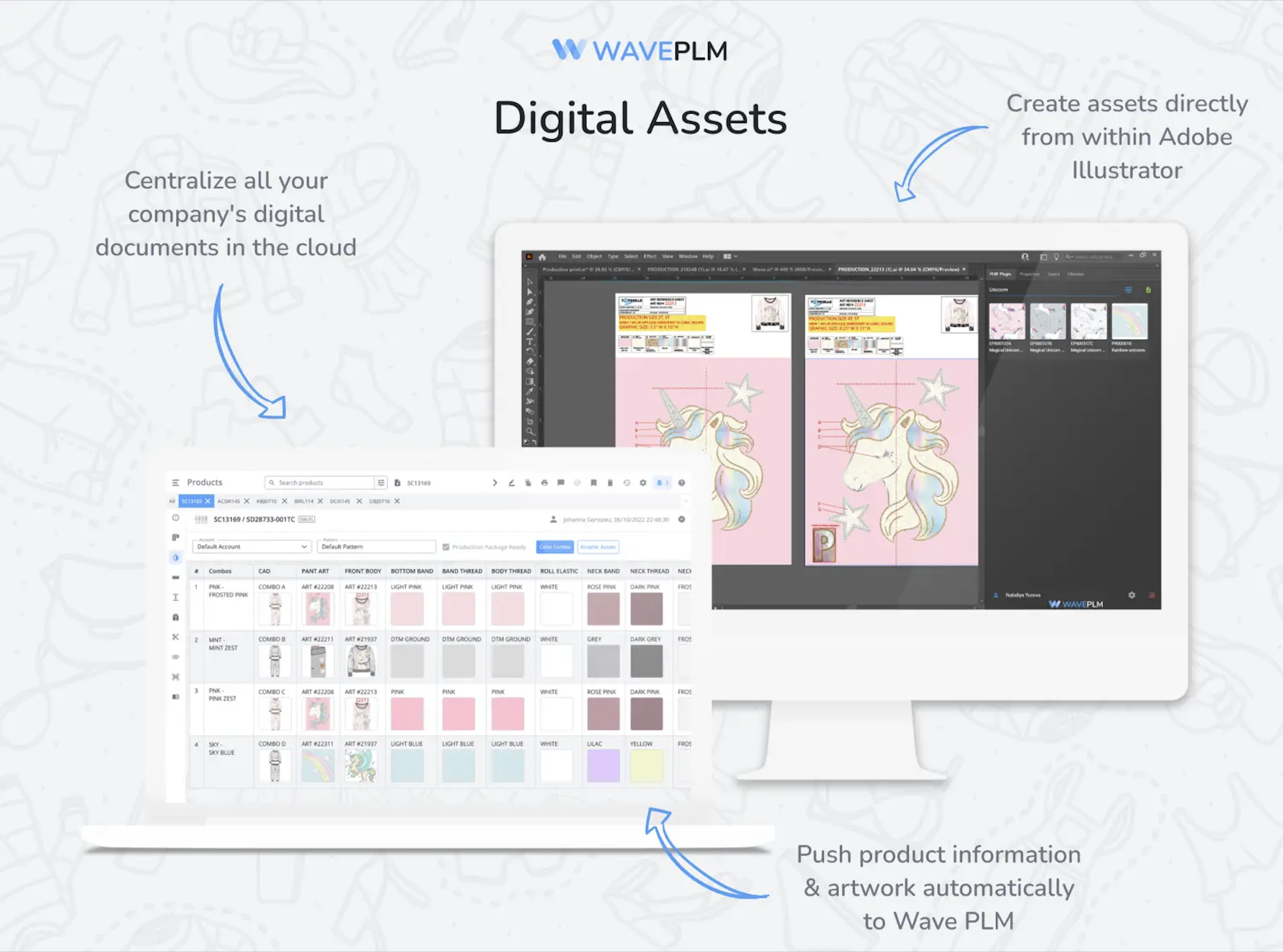 screenshot of Wave PLM